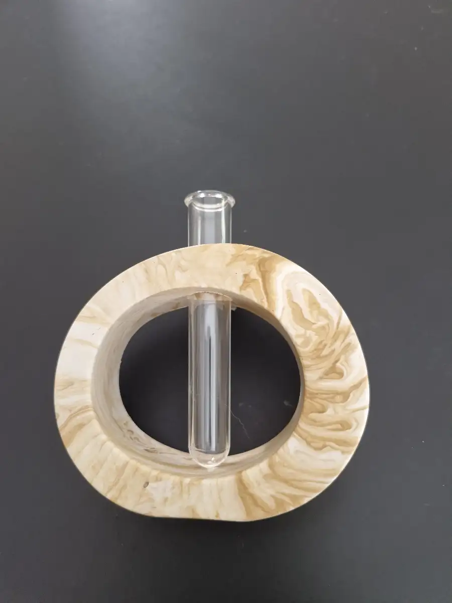 Soliflore design - marbré terracotta