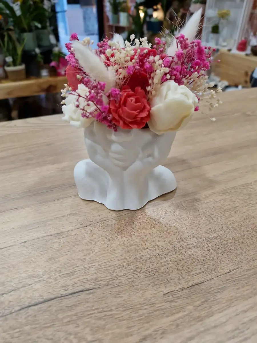 Bouquet de Fleur en cire